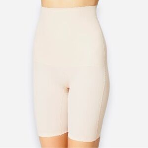 SKINNYGIRL Ultra Smooth Thigh Shaper Shorts High Waist Tummy Control Shapewear